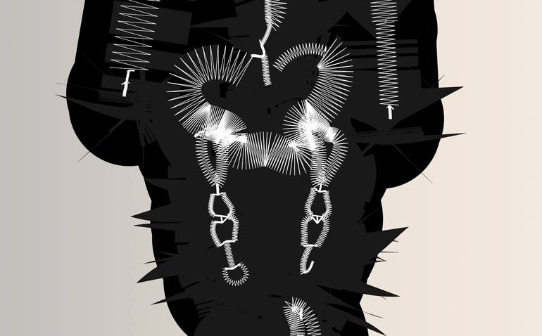 Original Conceptual Outer Space Digital by Harald Gsaller