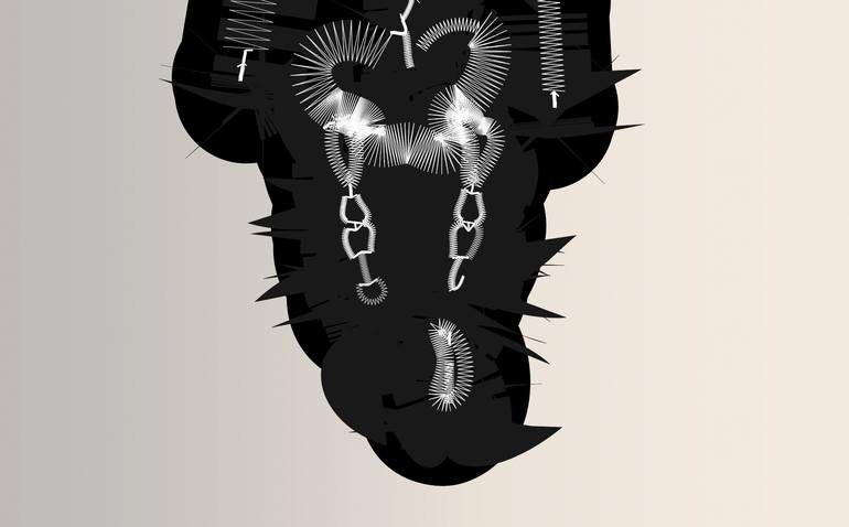 Original Conceptual Outer Space Digital by Harald Gsaller