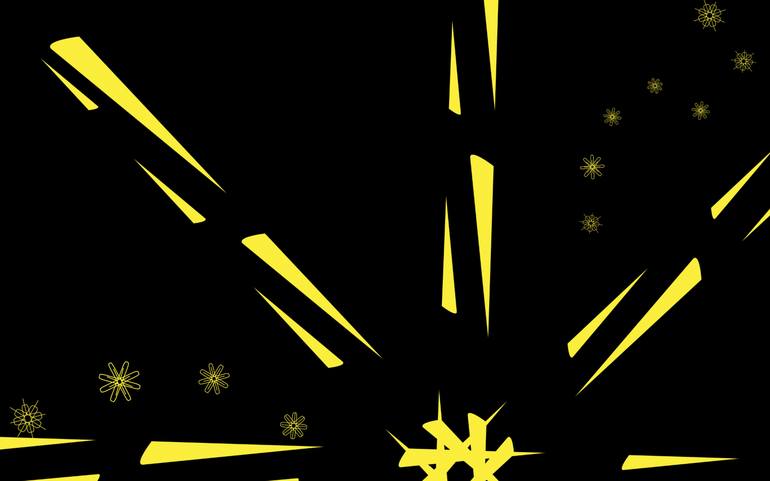 Original Abstract Expressionism Outer Space Digital by Harald Gsaller