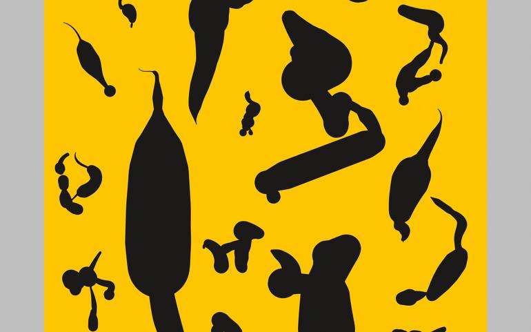 Original Abstract Expressionism Comics Digital by Harald Gsaller