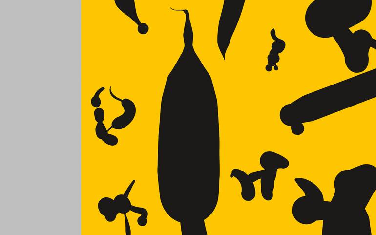 Original Abstract Expressionism Comics Digital by Harald Gsaller