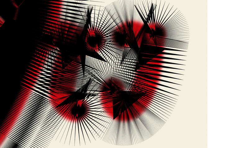 Original Abstract Expressionism Language Digital by Harald Gsaller