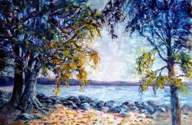 Original Impressionism Landscape Paintings by Karine Andriasyan