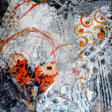 Original Abstract Expressionism Abstract Paintings by Karine Andriasyan