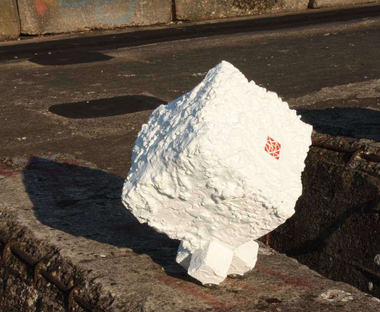 Original Cubism Abstract Sculpture by Peter Vial
