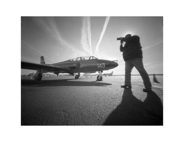 Original Fine Art Airplane Photography by Jackie Mathey