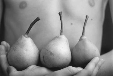 Three Pears Embraced - Limited Edition of 1 thumb
