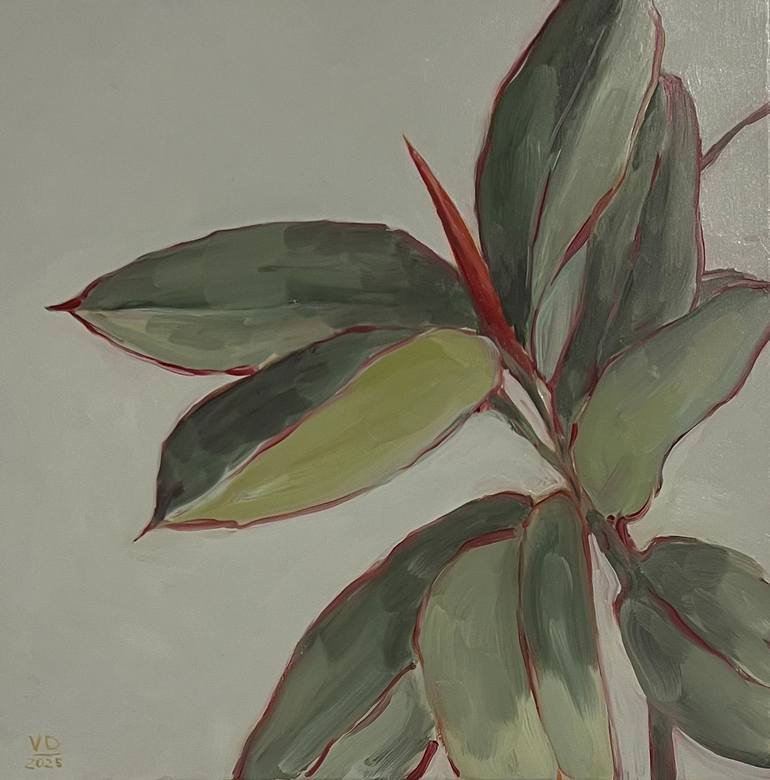 Print of Minimalism Botanic Paintings by Viktoria Daneva