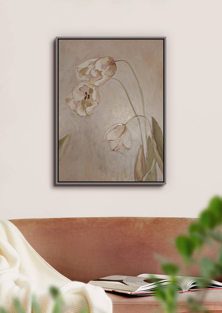Original Figurative Botanic Painting by Viktoria Daneva