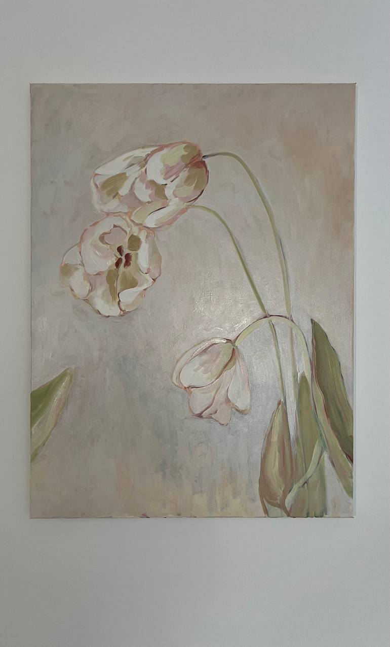 Original Figurative Botanic Painting by Viktoria Daneva