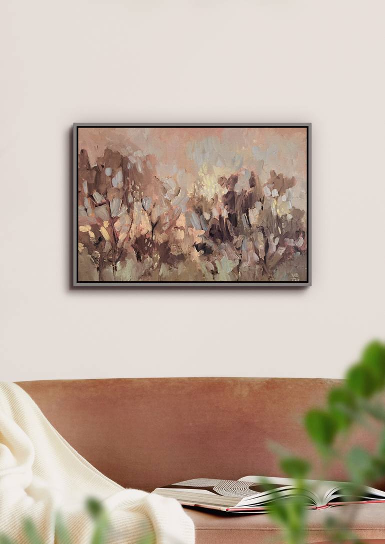 Original Abstract Nature Painting by Viktoria Daneva