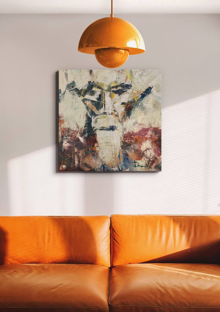 Original Contemporary People Painting by Viktoria Daneva