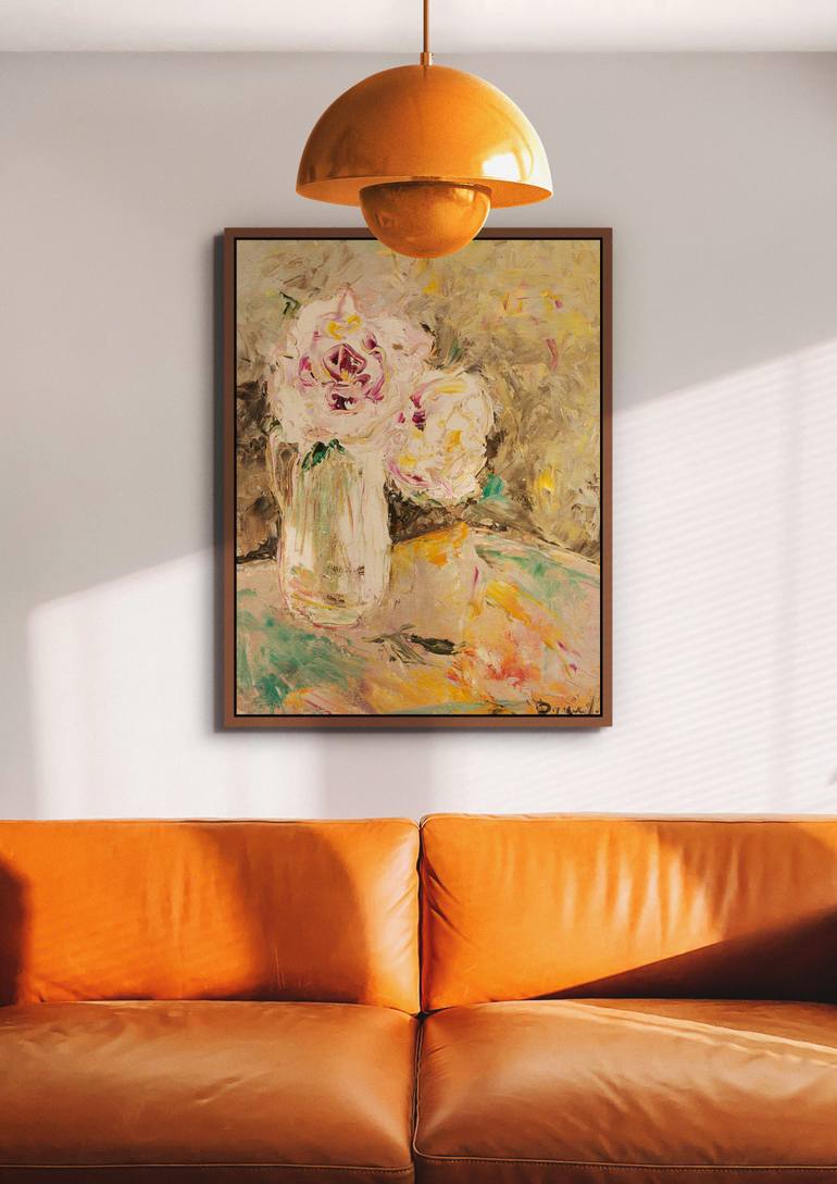 Original Abstract Expressionism Still Life Painting by Viktoria Daneva