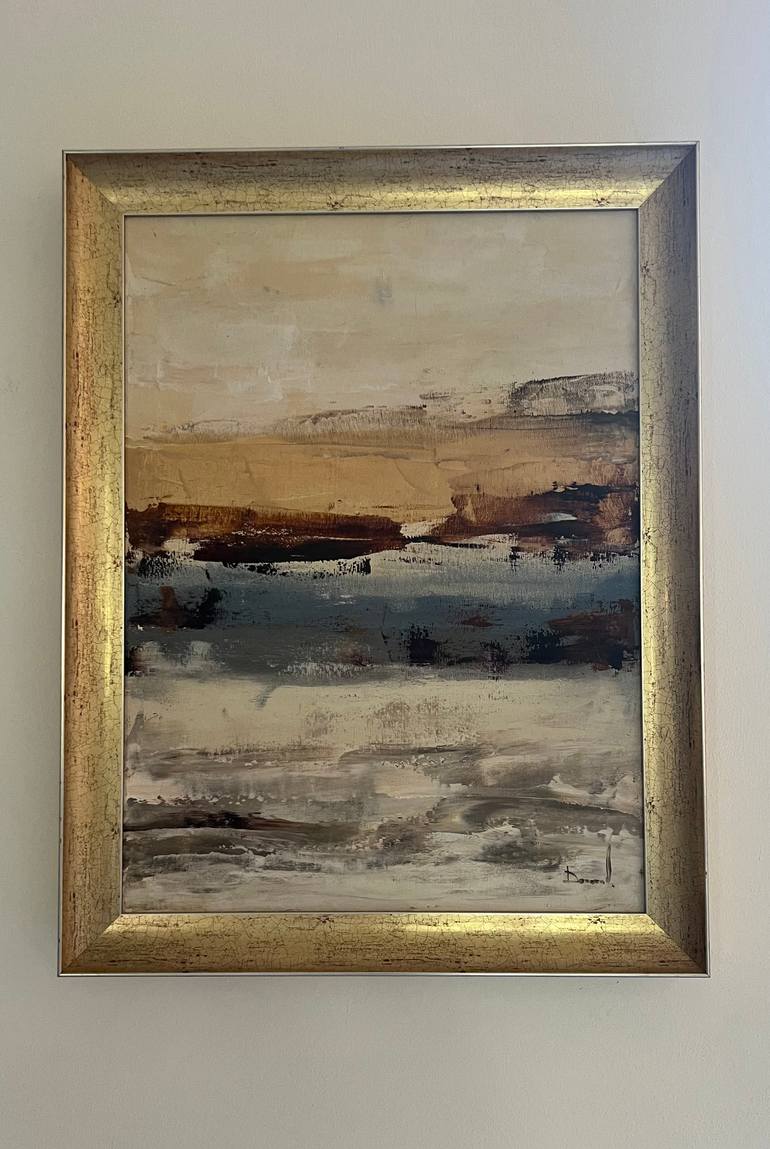 Original Abstract Expressionism Abstract Painting by Viktoria Daneva