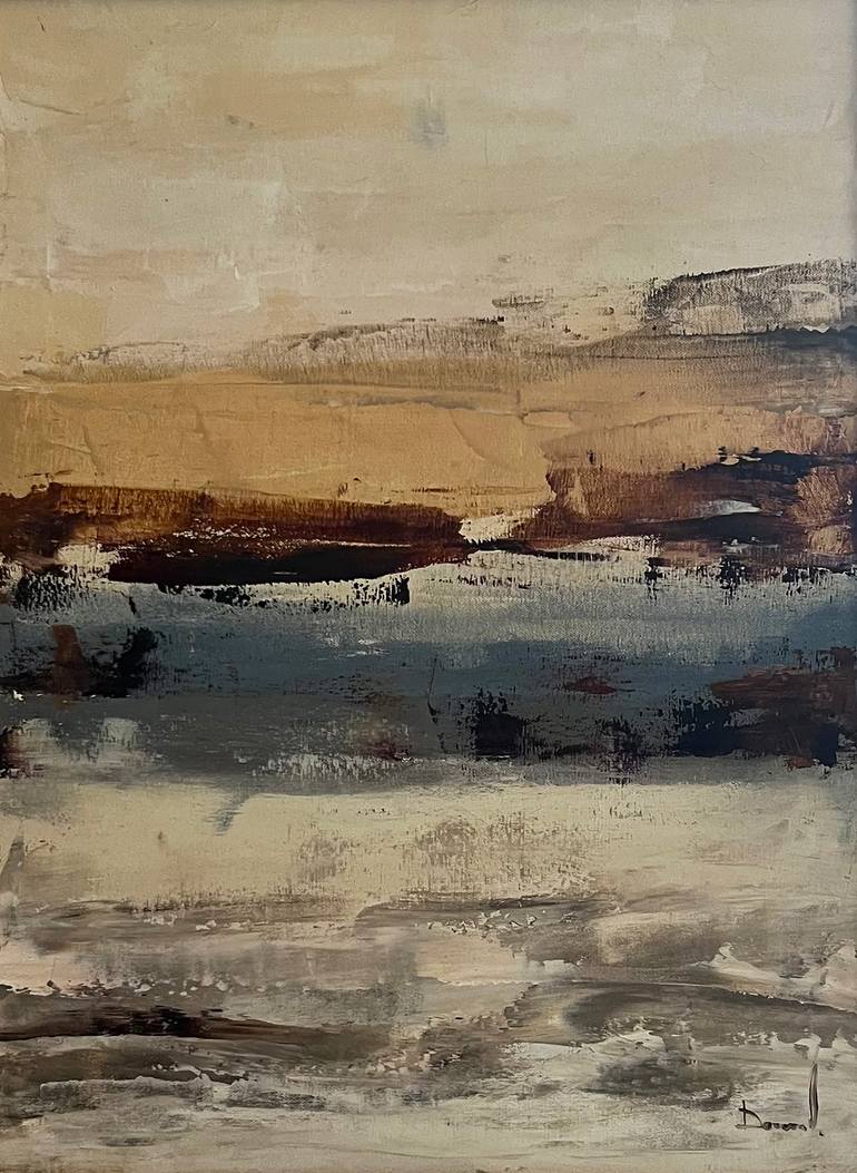 Original Abstract Expressionism Abstract Painting by Viktoria Daneva