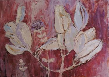 Original Expressionism Botanic Paintings by Viktoria Daneva