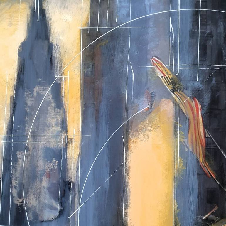 Original Figurative Abstract Painting by Frederic Haire
