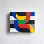 Crossings on wood 1 by Ropp Schouten