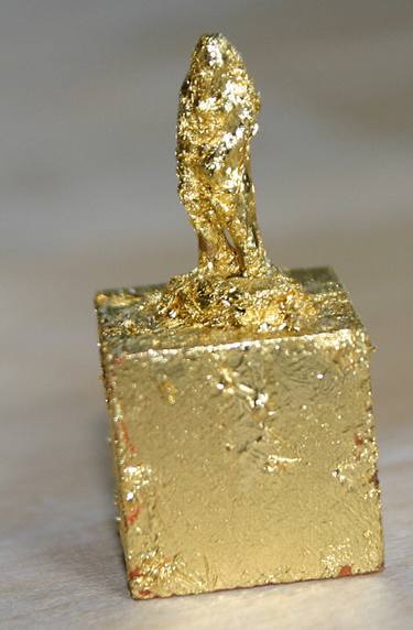 Saatchi Art Artist Robert Sebastian Berger; Sculpture, “22,5 carat Gold Figure” #art