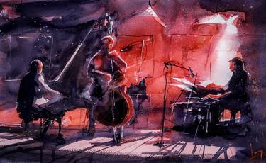 Original Music Paintings by Flavio Furlan