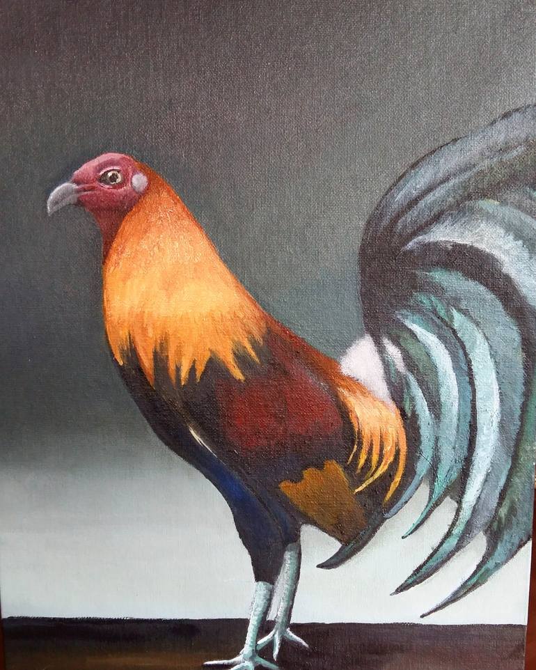 Gallo Painting by EM MODESTO | Saatchi Art