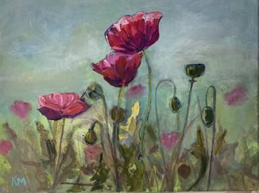Original Impressionism Floral Paintings by Kristina Murray