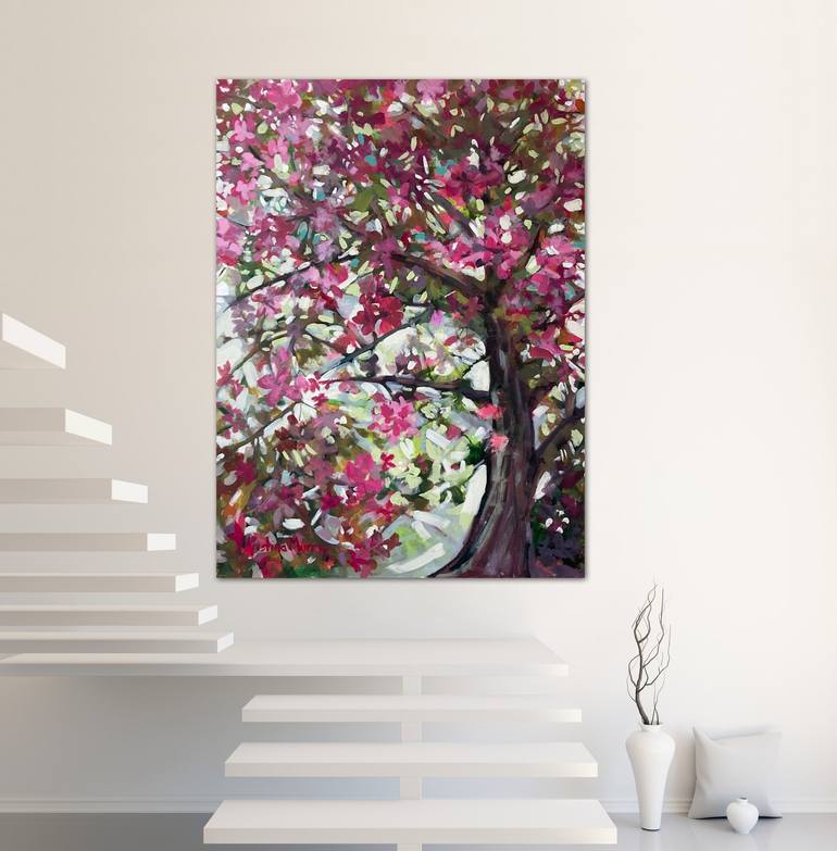 Original Floral Painting by Kristina Murray