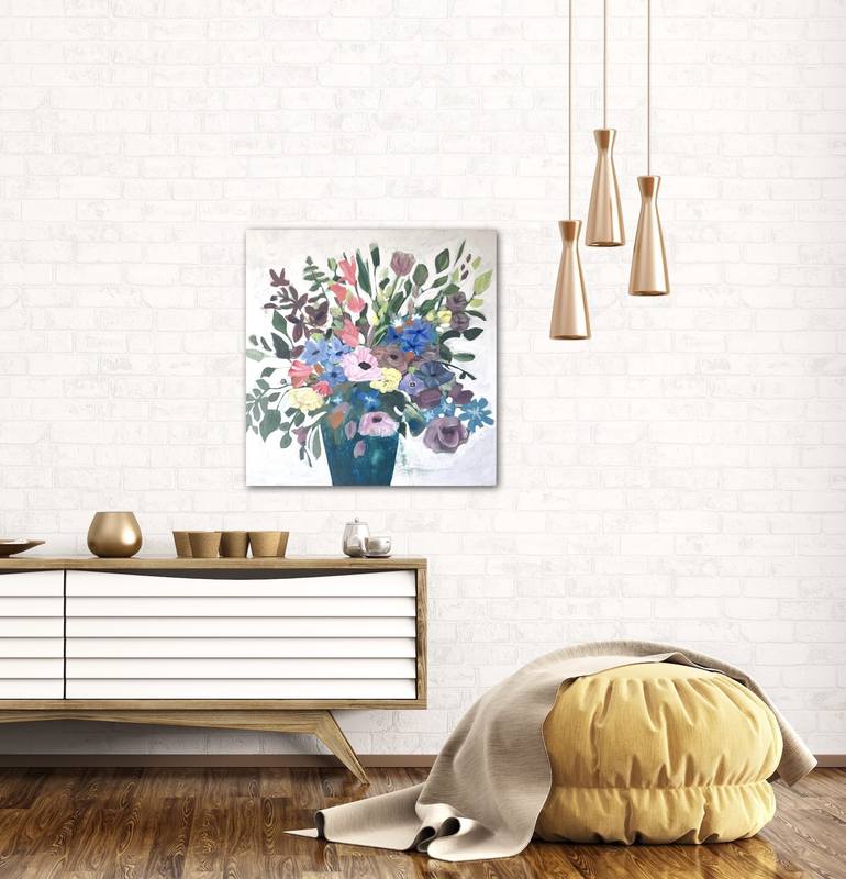 Original Floral Painting by Kristina Murray