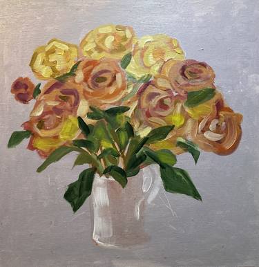 Sweetheart Roses Painting thumb