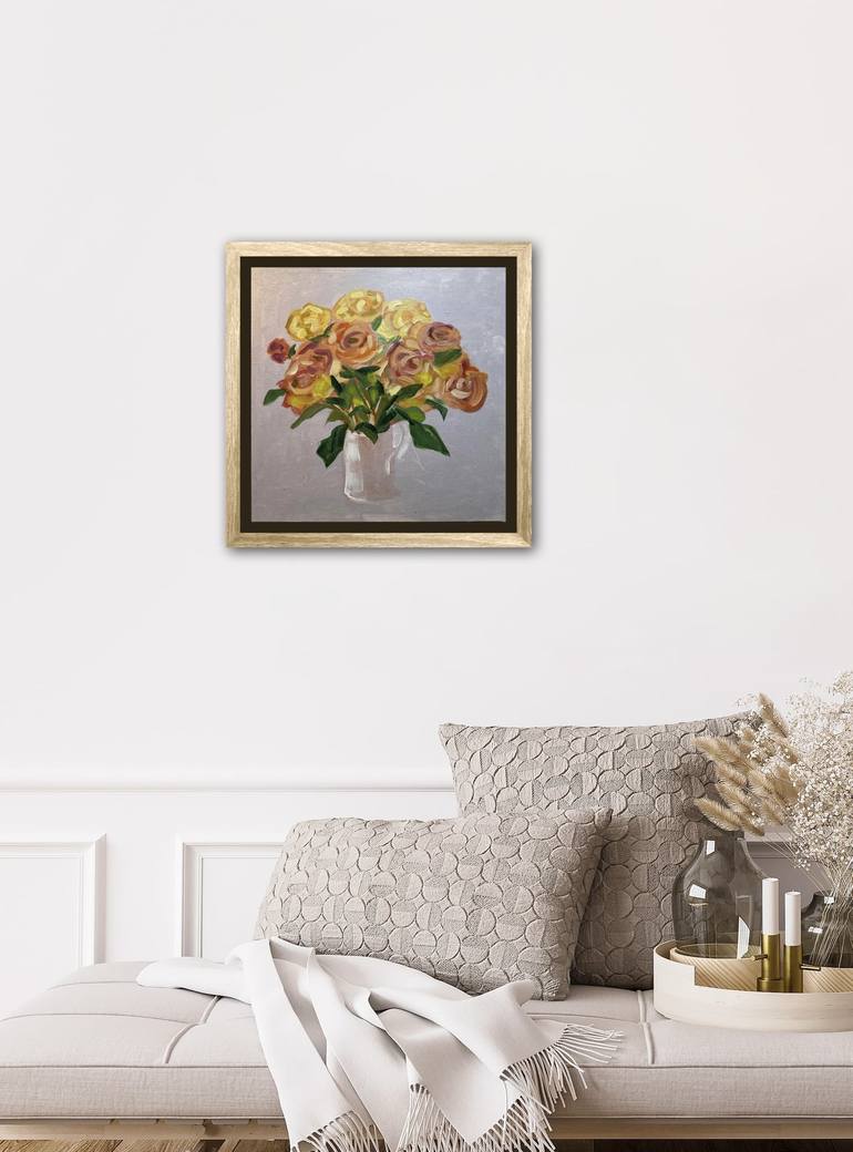 Original Floral Painting by Kristina Murray