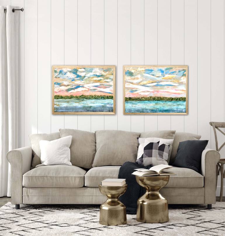 Original Abstract Landscape Painting by Kristina Murray