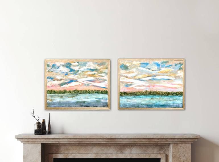 Original Abstract Landscape Painting by Kristina Murray