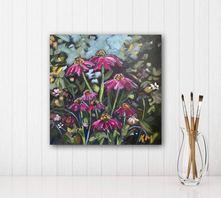 Original Floral Painting by Kristina Murray