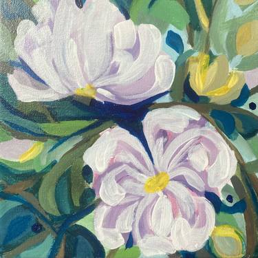 Original Fine Art Floral Paintings by Kristina Murray