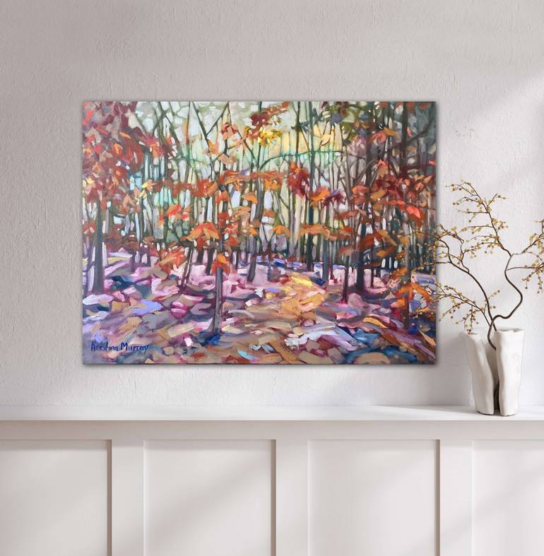 Original Impressionism Landscape Painting by Kristina Murray