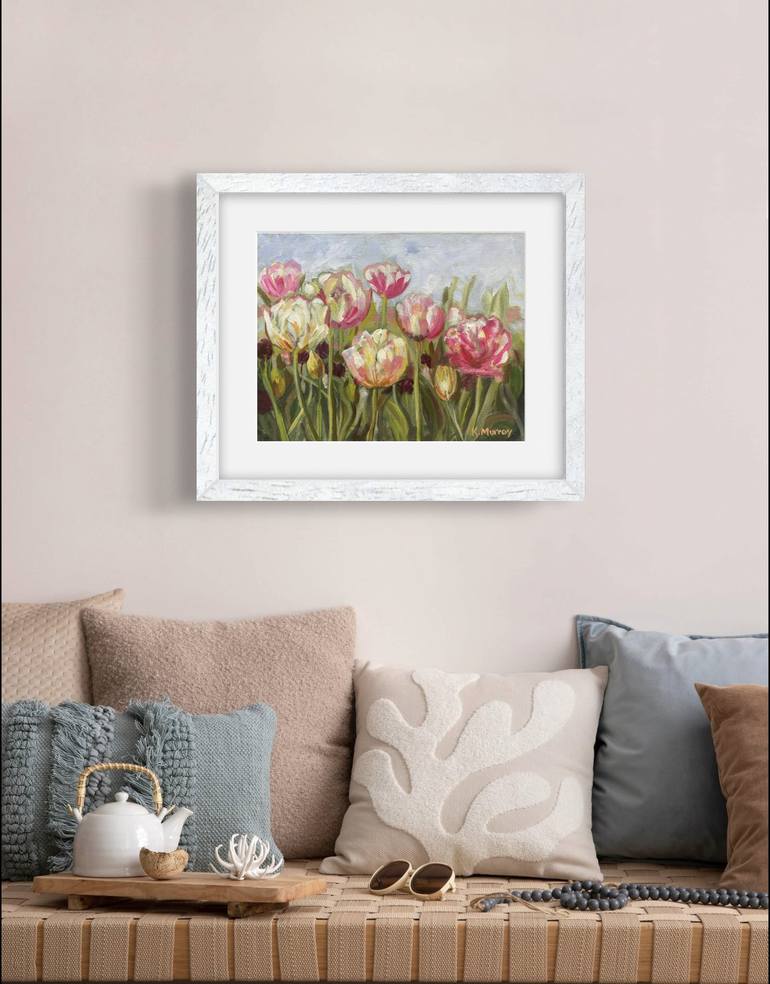 Original Contemporary Floral Painting by Kristina Murray