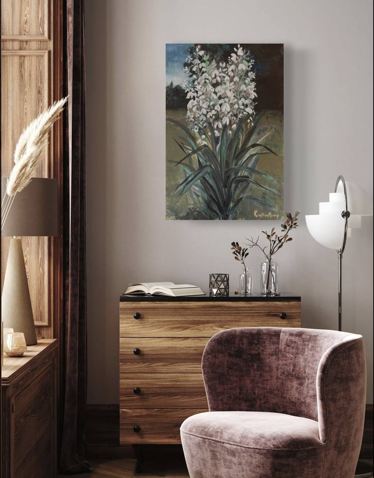 Original Contemporary Botanic Painting by Kristina Murray