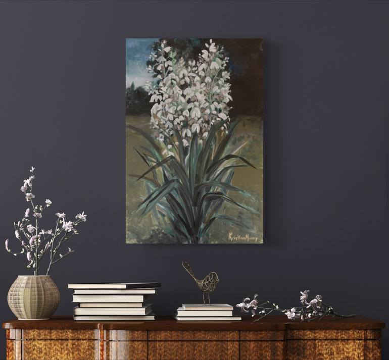 Original Contemporary Botanic Painting by Kristina Murray