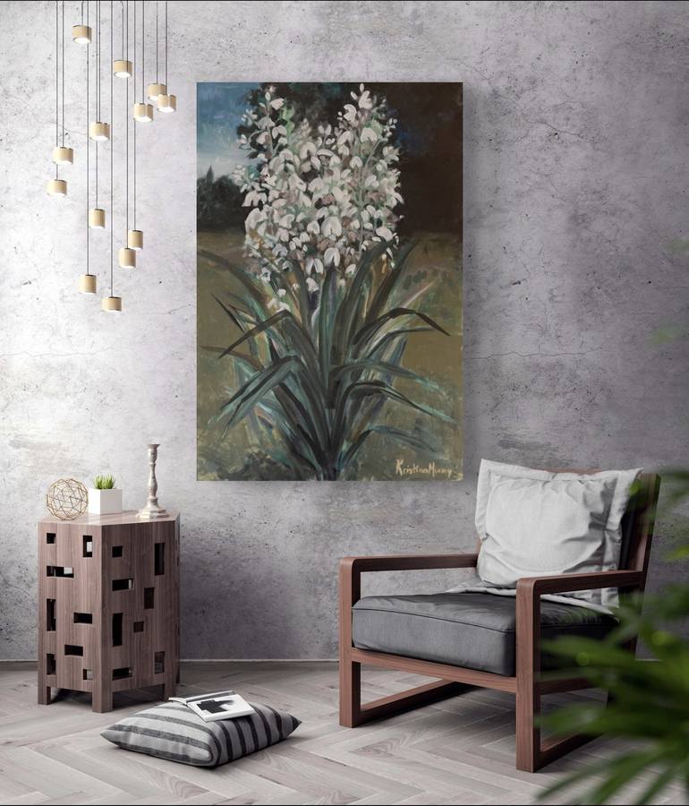 Original Contemporary Botanic Painting by Kristina Murray