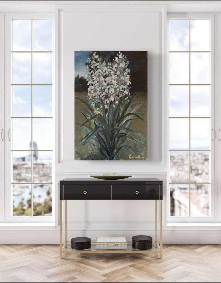 Original Contemporary Botanic Painting by Kristina Murray