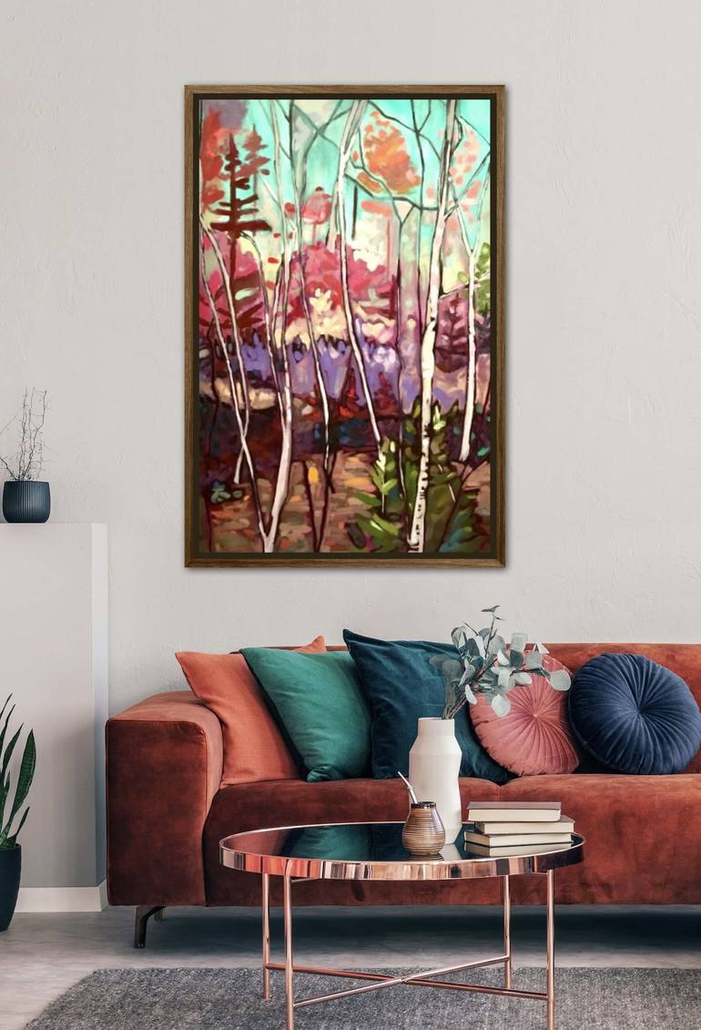 Original Abstract Nature Painting by Kristina Murray