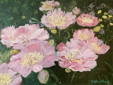 Original Floral Paintings by Kristina Murray