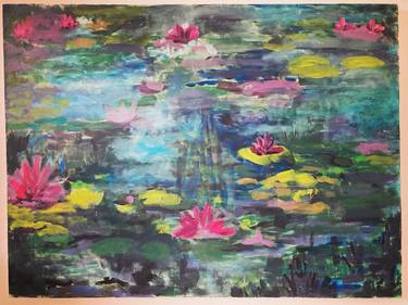 Original Abstract Expressionism Nature Paintings by Kristina Murray
