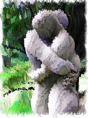 Print of Impressionism People Digital by Tony Roberts