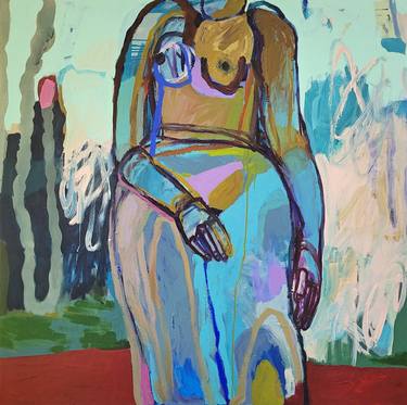 Print of Abstract Nude Paintings by Elizabeth Wojciak