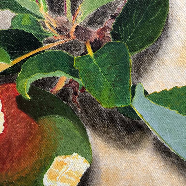 Original Modernism Still Life Painting by Monika Harmund Csanyi