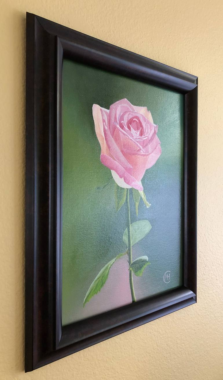 Original Fine Art Floral Painting by Monika Harmund Csanyi