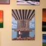 hanging on the wall