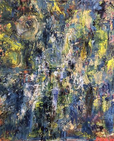 Original Abstract Expressionism Abstract Paintings by Olga Baryshnikova