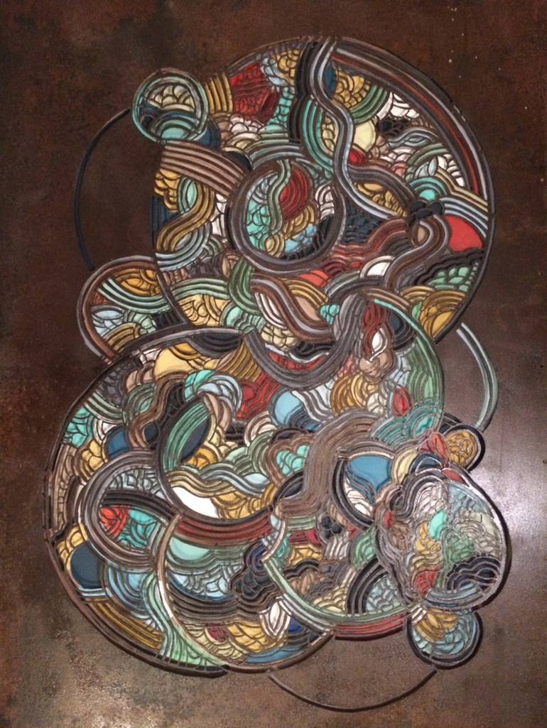 Original Abstract Sculpture by Amber Denison